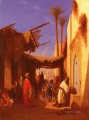 Calle de Damasco Parte 1 Orientalista árabe Charles Theodore Frere